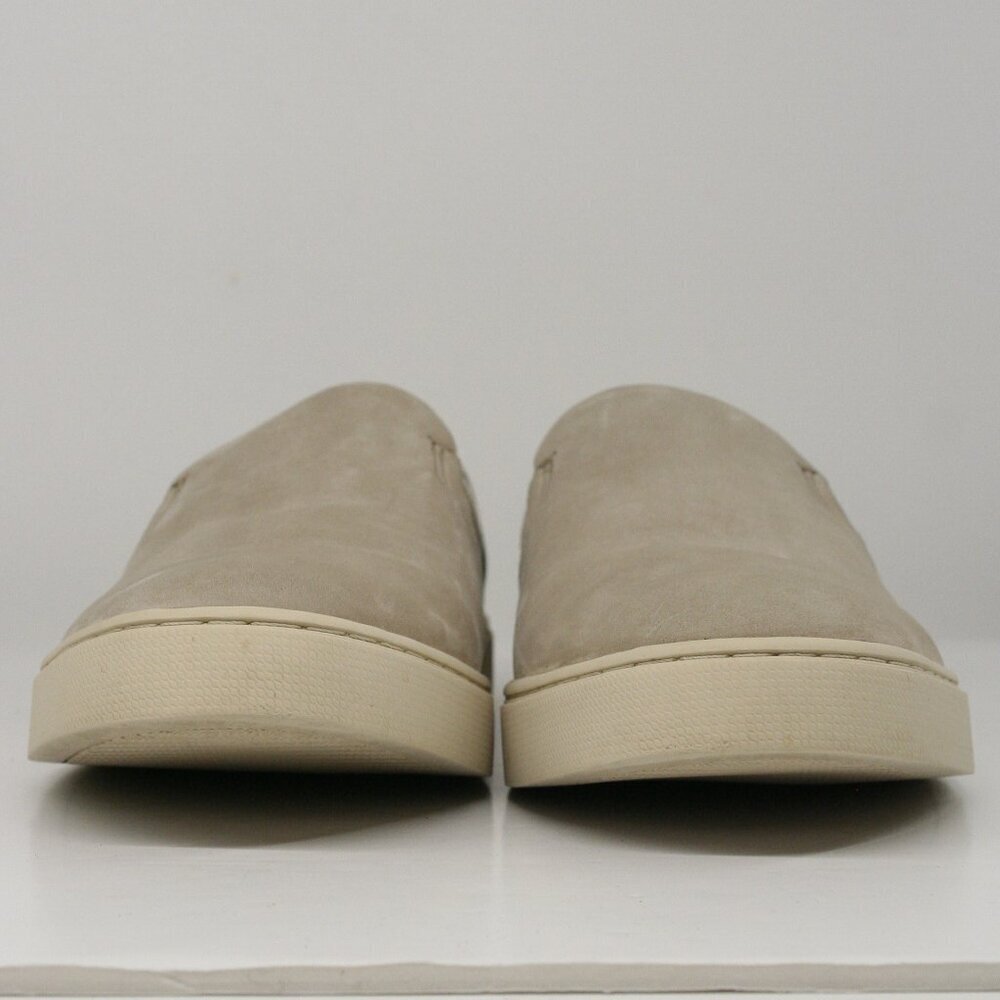 Frye Ivy Suede Leather Slip On Casual Women's Sneakers Shoes Beige Taupe Sz 10 - Picture 2 of 15